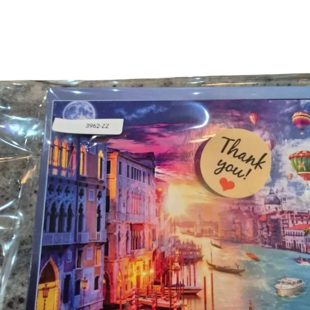 Buffalo Games - Night & Day, Venice, City of Romance - 1000 Piece Jigsaw Puzzle
